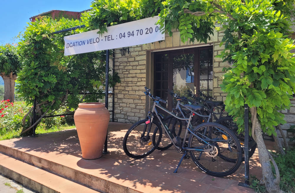 Location de vélo proposé à l'Auberge des Salles dans les gorges du Verdon