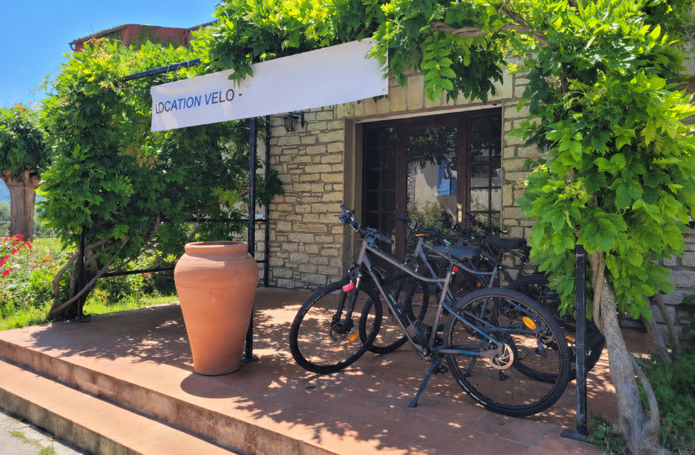 Location de vélo proposé à l'Auberge des Salles dans les gorges du Verdon
