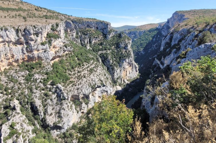 Les alentours de l'Auberge des Salles dans le Verdon