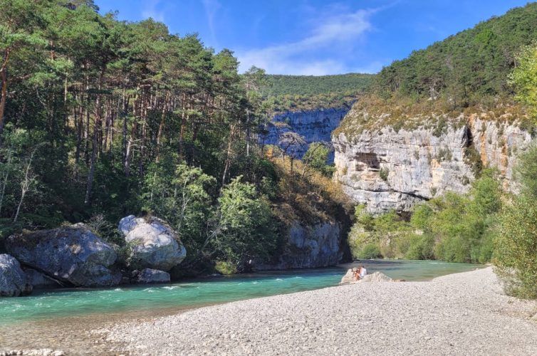 Gorges du Verdon, à proximité de l'Auberge des Salles